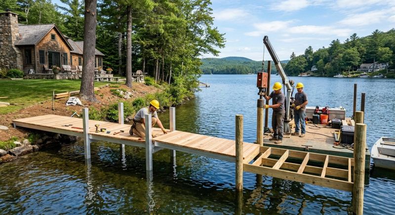 Boat Dock Installation in Olathe, KS