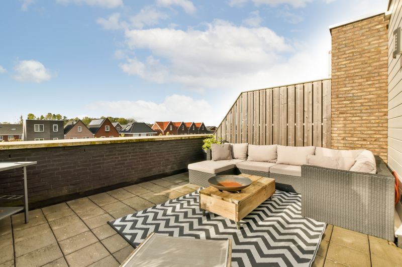 Roof Deck with Furniture